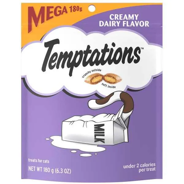 6.35 oz. Whiskas Temptations Creamy Dairy - Treats